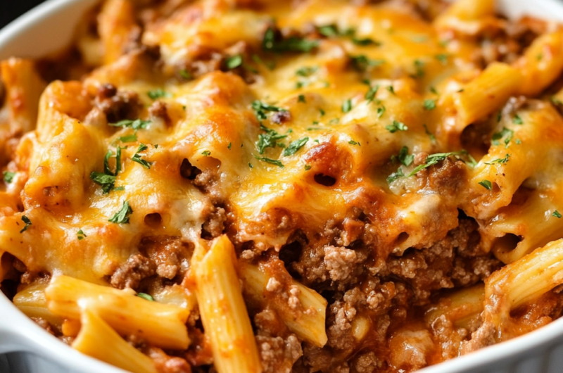 Simple Ground Beef Casserole Recipe