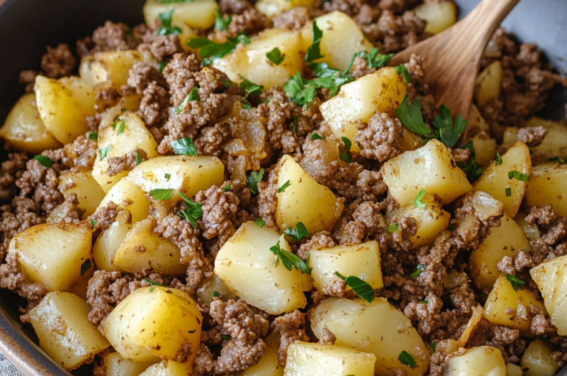 Ground Beef and Potatoes