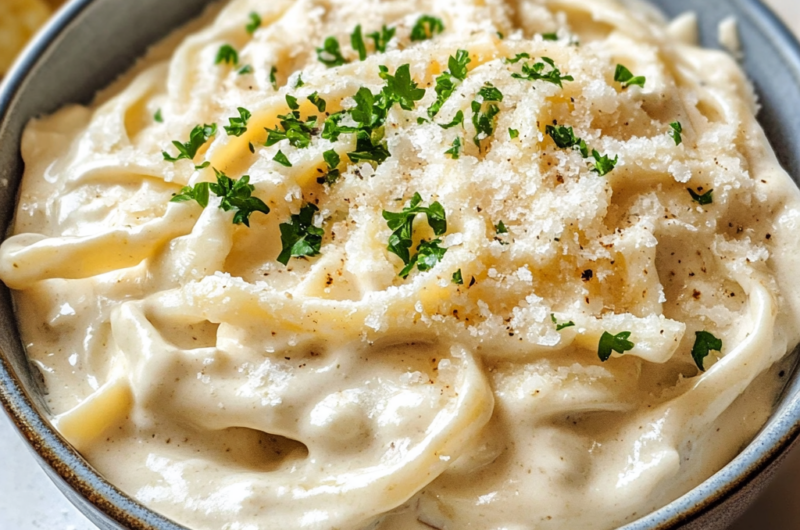 Quick and Creamy Alfredo Sauce Recipe