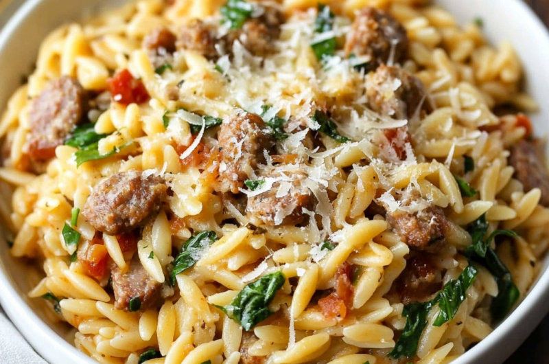 Italian Sausage Orzo Recipe
