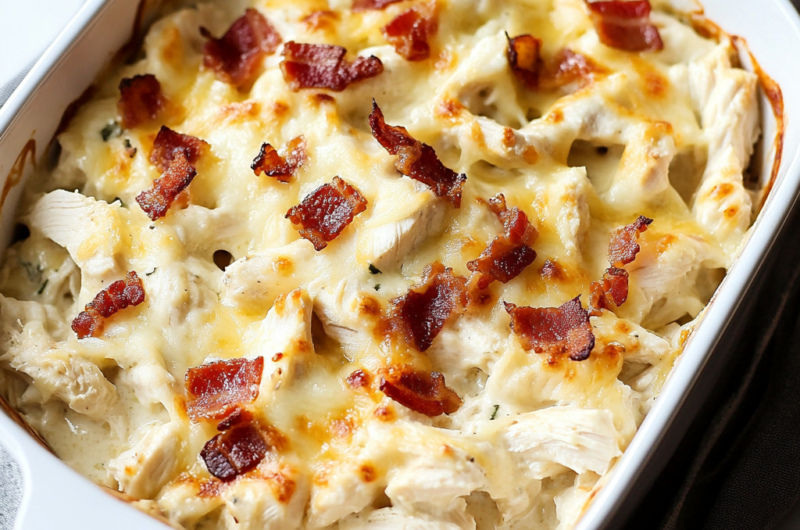 Chicken Bacon Ranch Casserole Recipe 3 Chicken Bacon Ranch Casserole Recipe