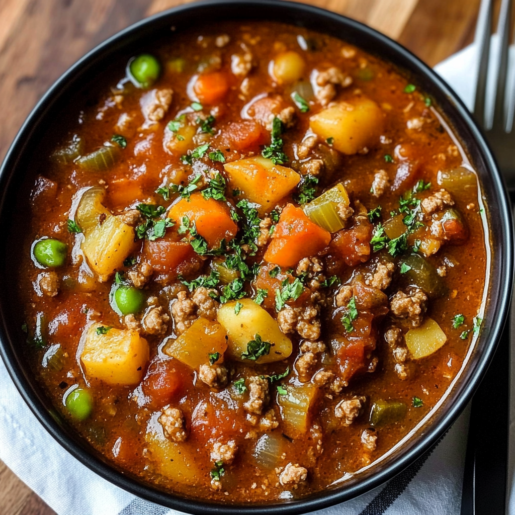 Hamburger Stew Recipe