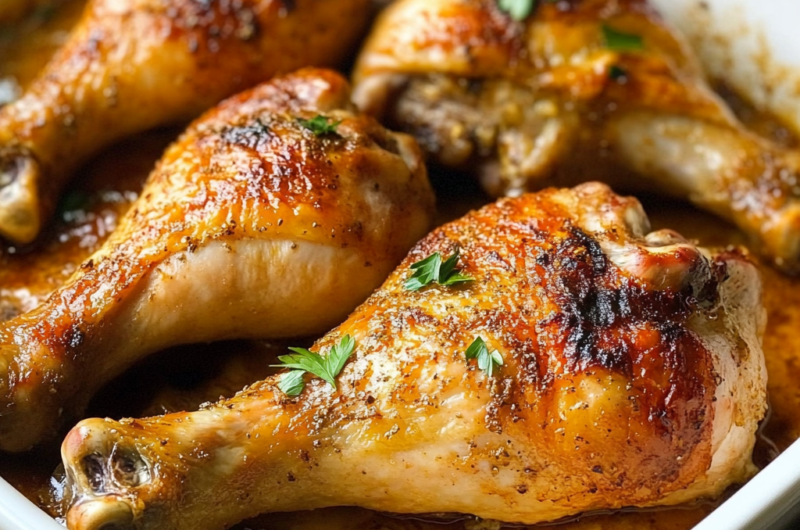Easy Baked Chicken Legs Recipe