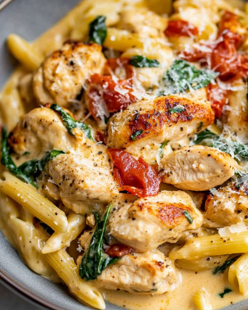 Creamy Tuscan Chicken Pasta Recipe 1 Design sans titre 2025 06 02T234016.374