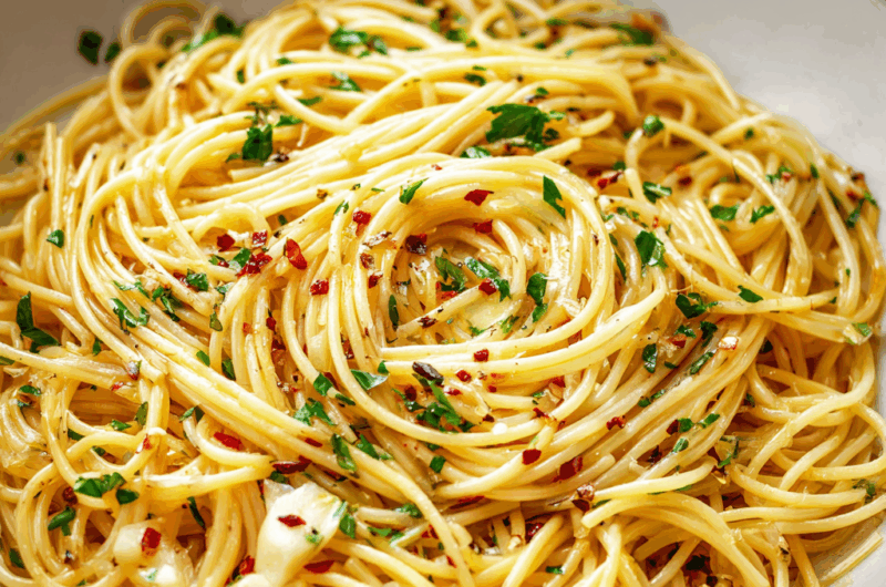 Spaghetti Aglio e Olio Recipe