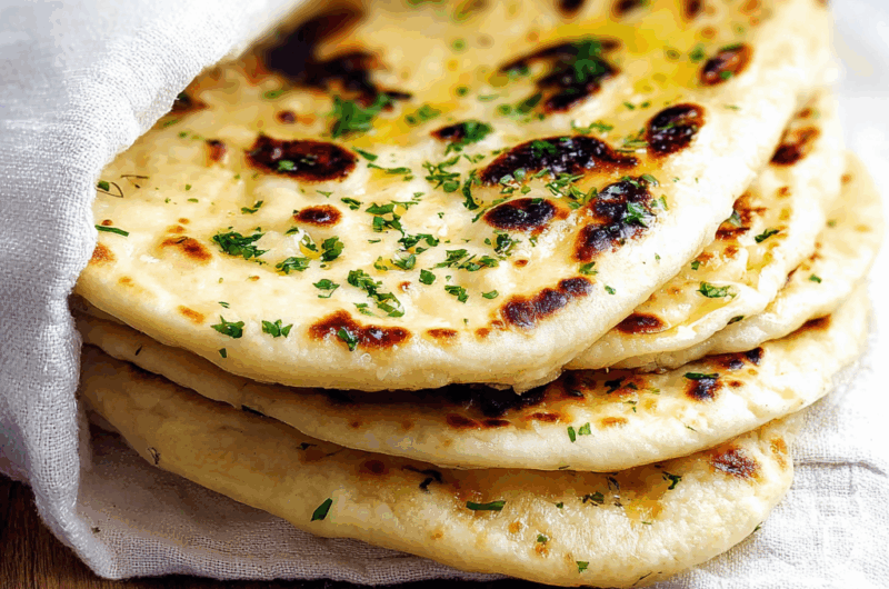 Homemade Naan Bread Recipe