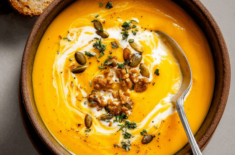 Butternut Squash Soup 3 Butternut Squash Soup
