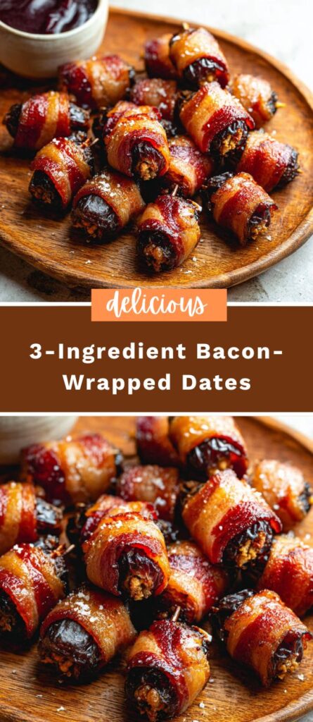 3-Ingredient Bacon-Wrapped Dates 4 50krecipes.com 100