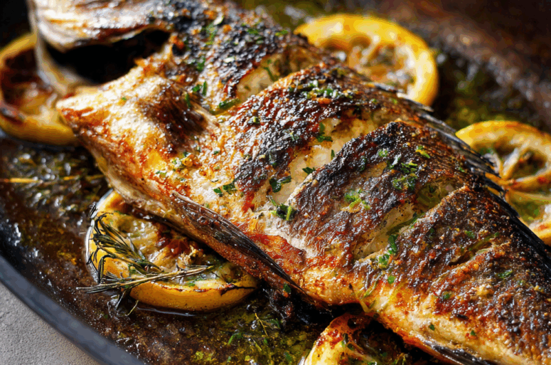 How to Cook a Whole Fish (Oven-Roasted Method)