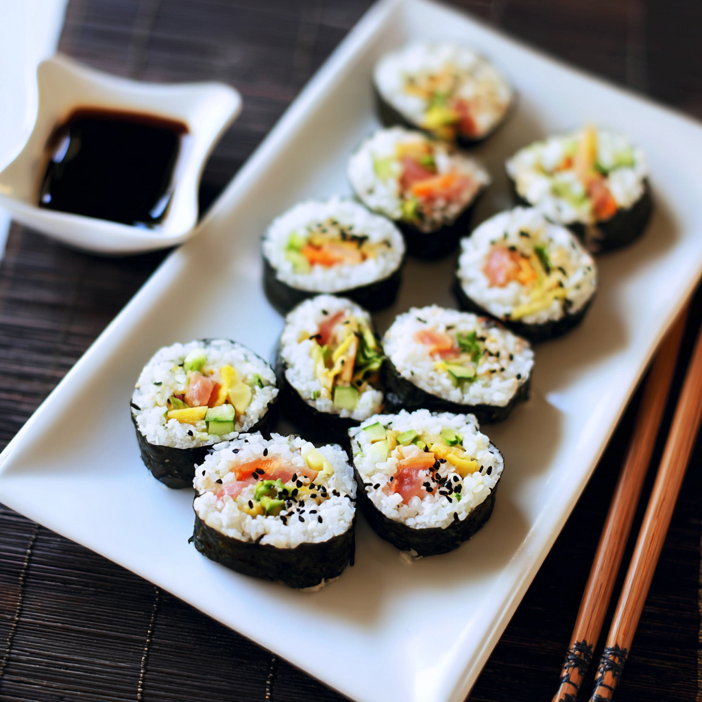 Easy Homemade Sushi Rolls