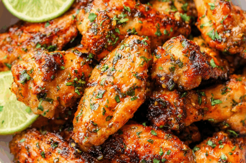 Easy Garlic Butter Chicken Wings