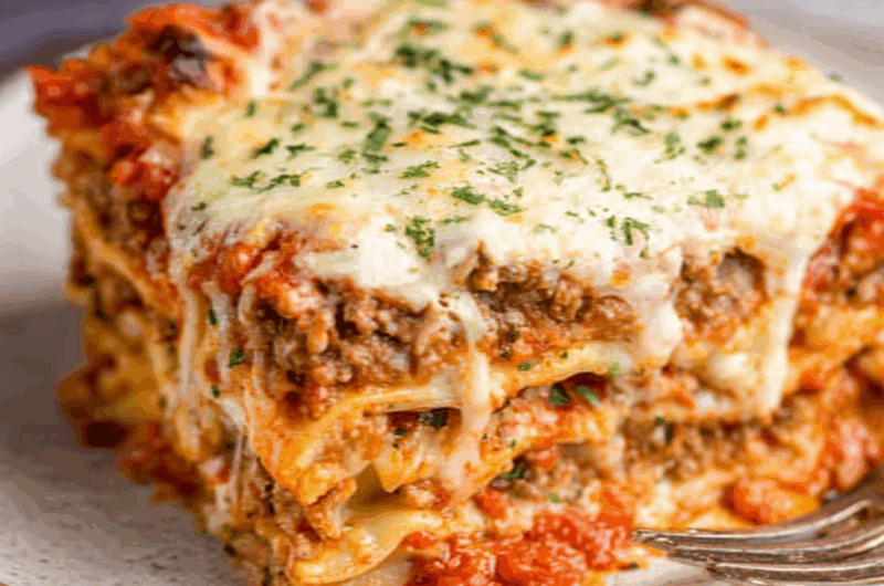 Freezer Lasagna Recipe