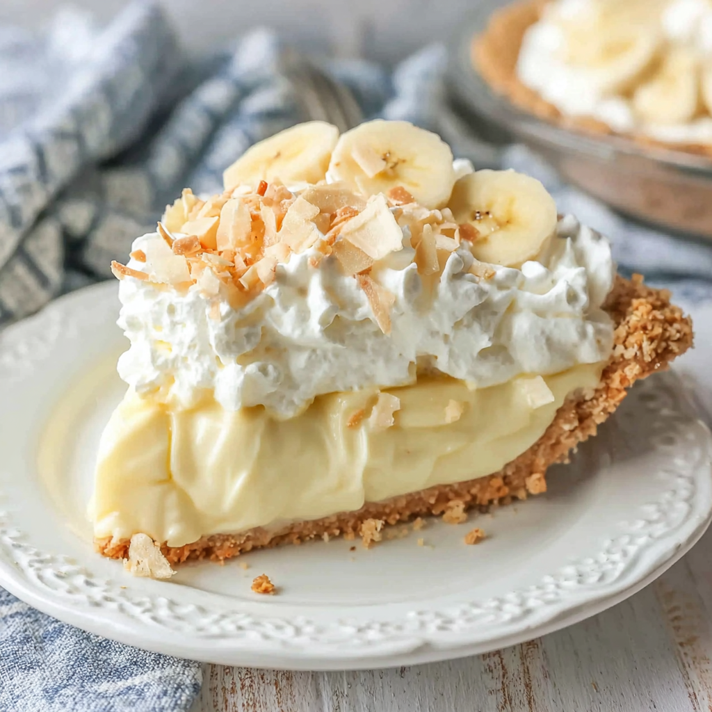 Old Fashioned Banana Cream Pie
