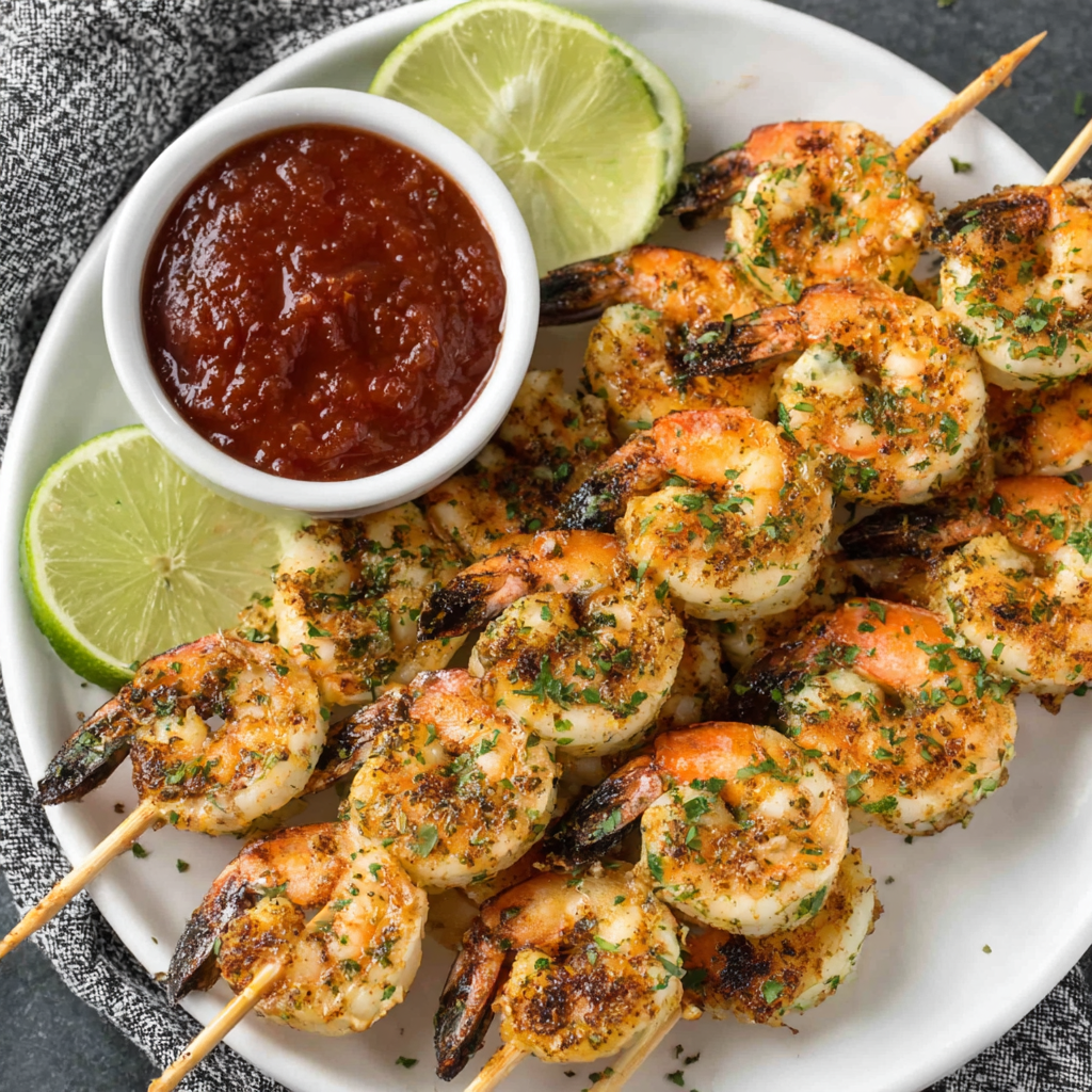 Shrimp Skewers (Grill or Stovetop)