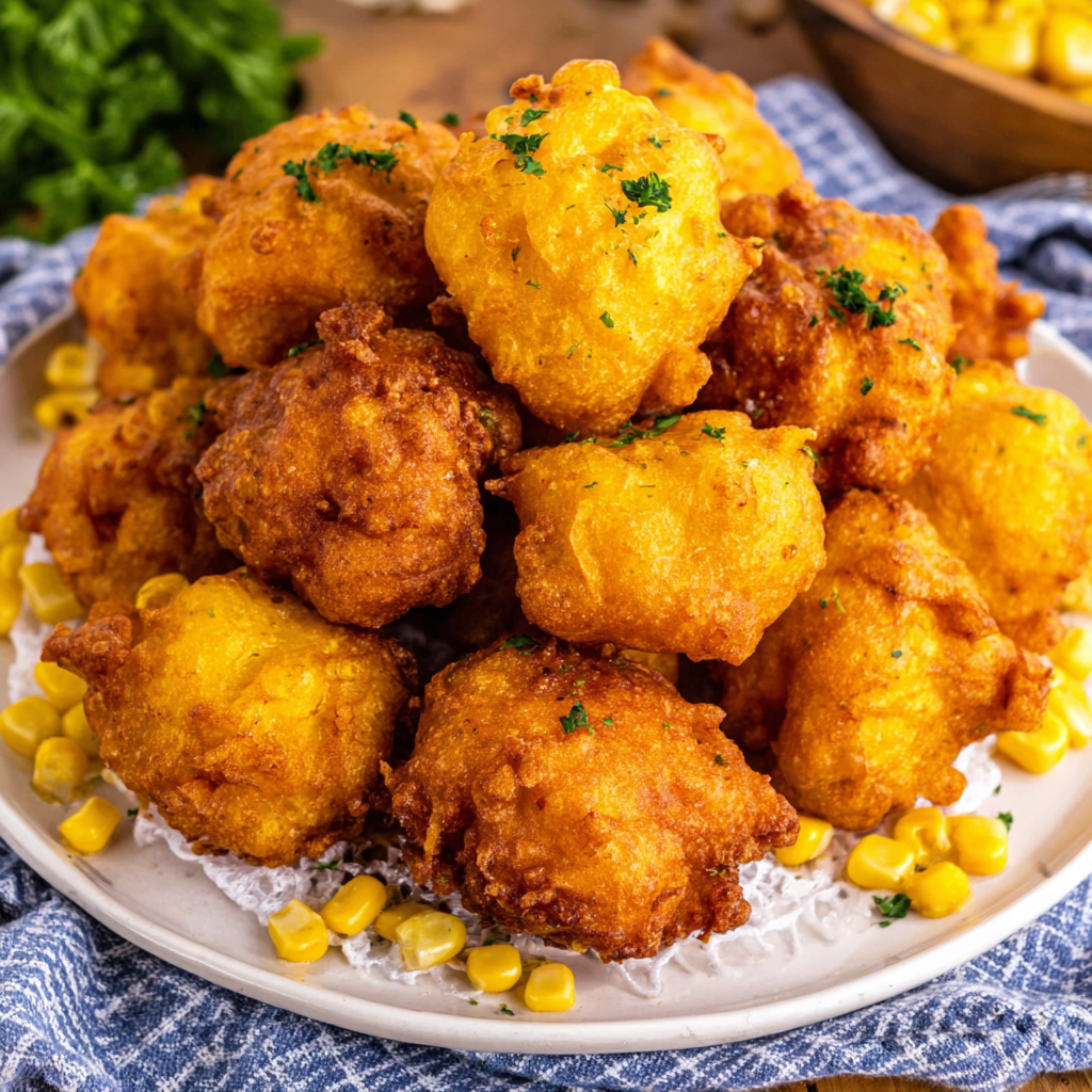 Corn Fritters (Crispy & Golden)