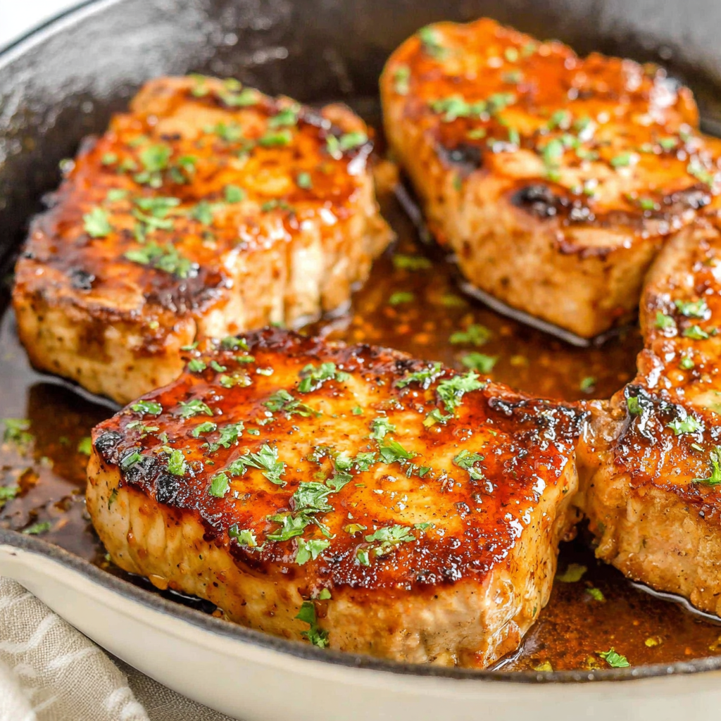 Quick Skillet Pork Chops