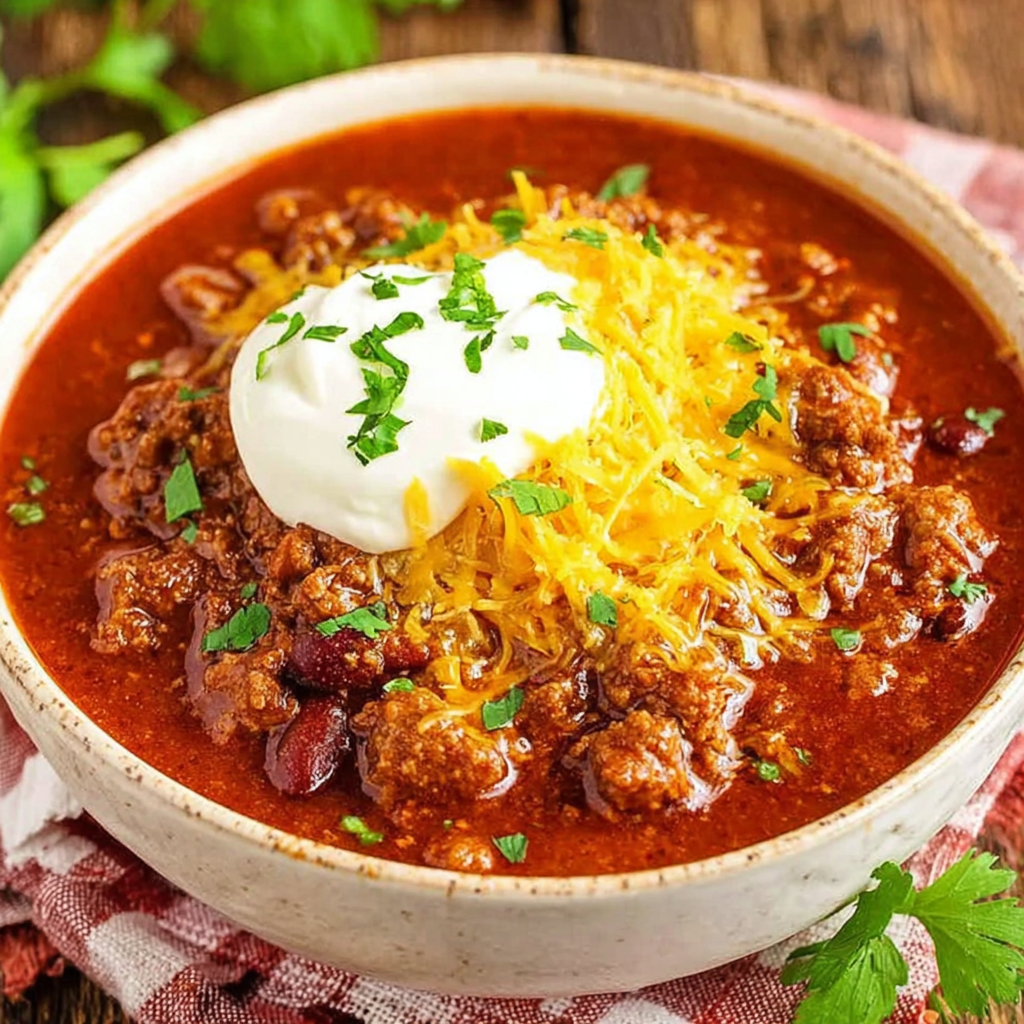 Crock Pot Chili (Hearty Slow Cooker Recipe)
