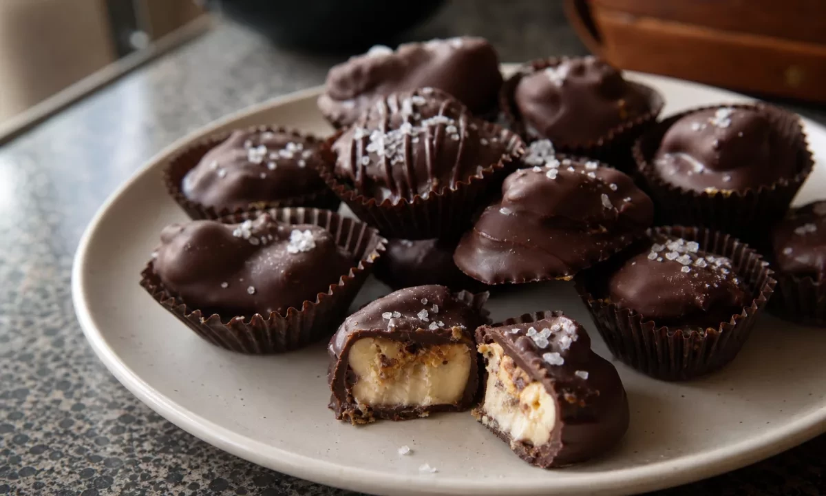 Frozen Chocolate Covered Banana Bites