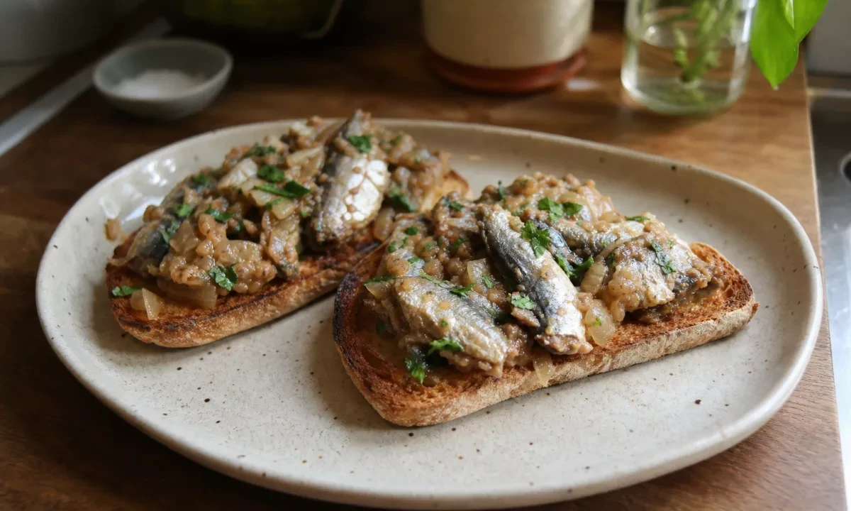Sherried Sardine Toast