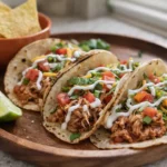 Easy Crockpot Chicken Tacos Recipe | Slow Cooker — 50Krecipes - Delicious Recipes