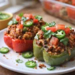 Easy Taco Stuffed Peppers Recipe | 30 Minutes — 50Krecipes - Delicious Recipes