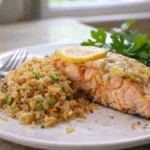 Baked Salmon with Lemon Mayo Glaze Recipe — 50Krecipes - Delicious Recipes
