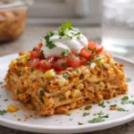Mexican Lasagna with Chicken and Corn — 50Krecipes - Delicious Recipes