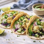 Roasted Cauliflower Tacos Recipe — 50Krecipes - Delicious Recipes