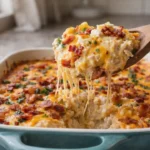 Crack Potatoes Recipe: Creamy Bacon & Cheese — 50Krecipes - Delicious Recipes