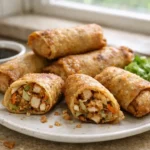 Homemade Egg Rolls with Crispy Chicken Filling — 50Krecipes - Delicious Recipes