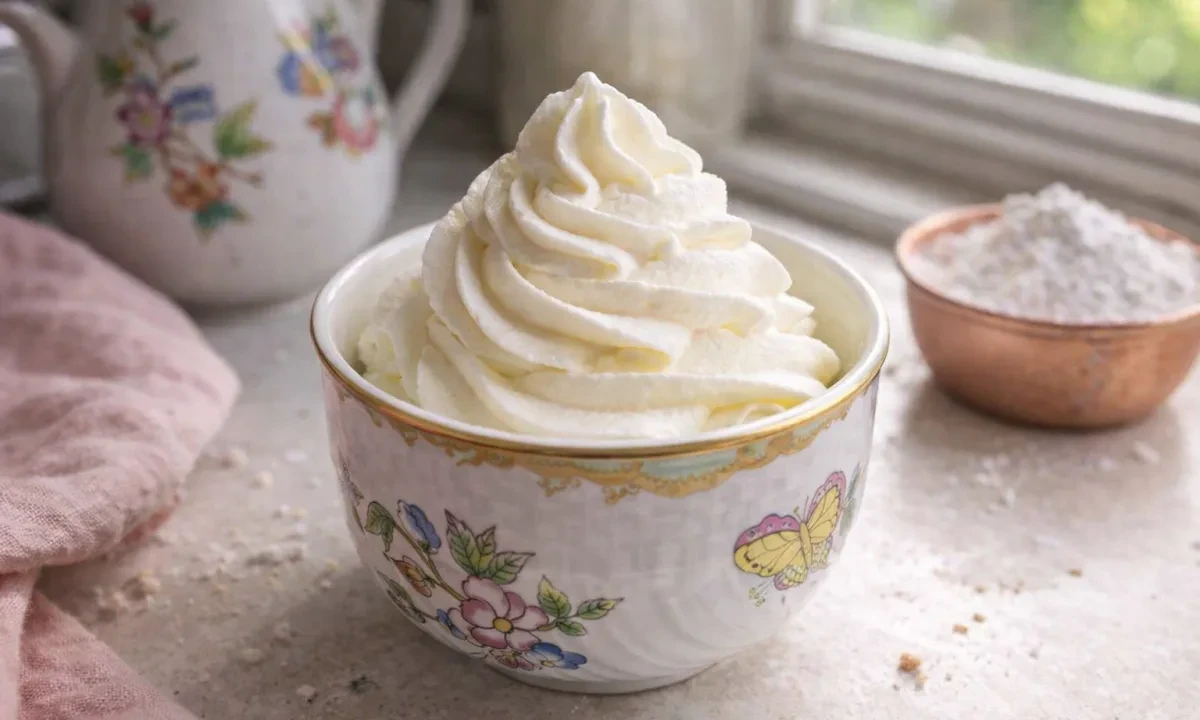 Whipped Cream Recipe