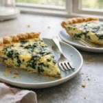 Spinach Quiche Recipe with Gruyère — 50Krecipes - Delicious Recipes