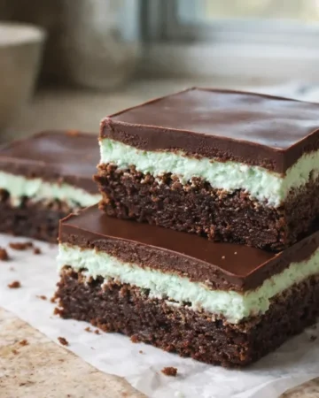 Classic Mint Chocolate Brownies Recipe — 50Krecipes - Delicious Recipes