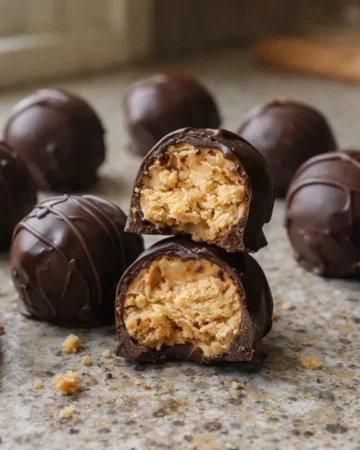 Homemade Peanut Butter Balls (Truffles) — 50Krecipes - Delicious Recipes
